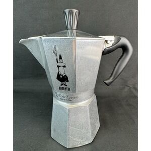 Bialetti Moka Express Stovetop Pot Coffee Espresso Maker Rusinallo Italy